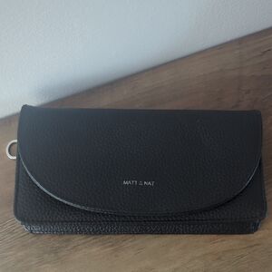 Matt & Nat Textured Black Clutch